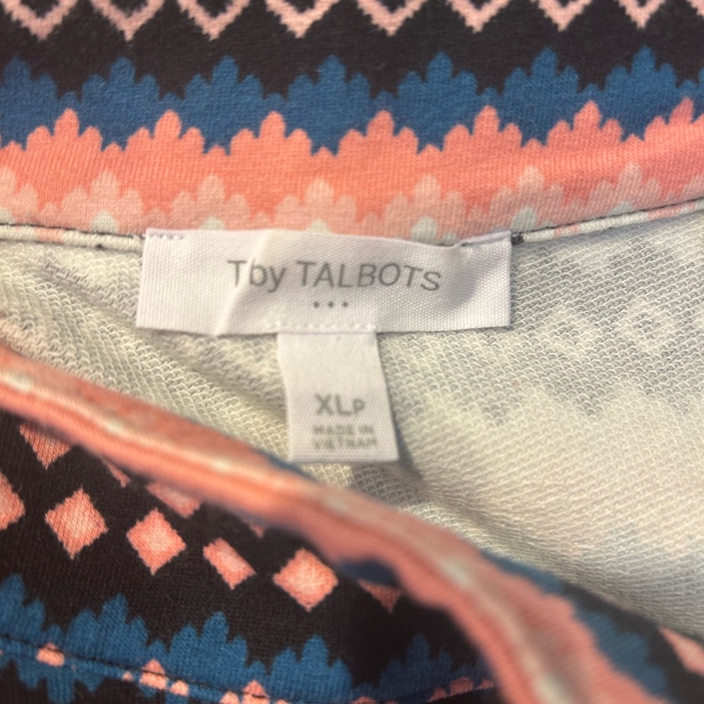 Talbots Multicolor Patterned Sweater - Picture 6 of 6